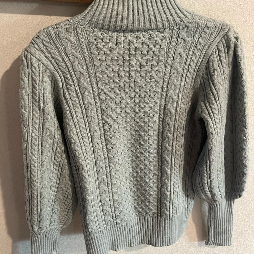 Industry Cozy‎ Knit Sweater in Soft Blue Size XS